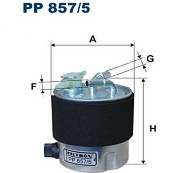 Filtron pp857/5 Filtro carburante