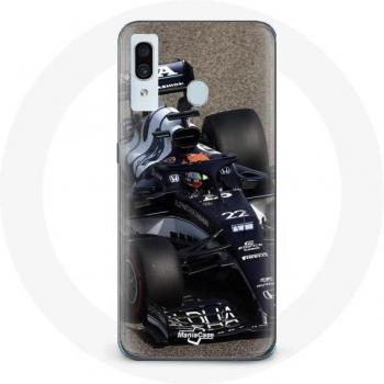 Blauwe Samsung A20 Hoes – F1 Yuki Tsunoda