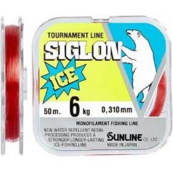 Filo Siglon F ICE 50m 0.205mm 3.0kg Rosso