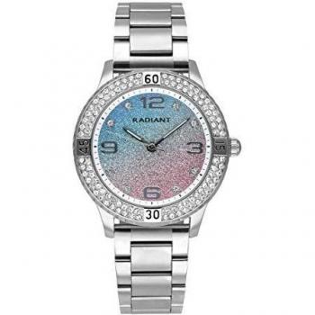 Radiant Reloj de Cuarzo para Mujer Frozen con Bisel de Pedrería