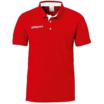 Uhlsport Essential Prime Youth Polo, Red, 10–11 Years