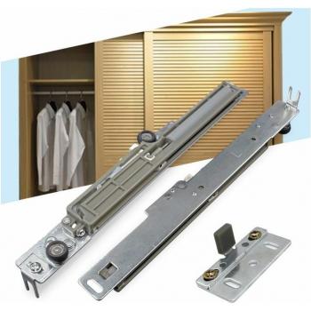 Cabinet Sliding Pocket Door Buffer Set (2 Pairs: 2 Left + 2 Right)