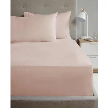 Rapport Home Blush Flat Sheet