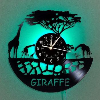 Pintura Animal: Reloj de Pared Jirafa 2024