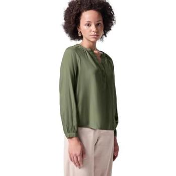 Damen Raglanbluse in Unifarbe von Street One Studio