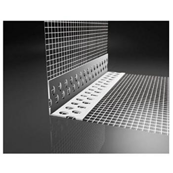 Coin de protection en plâtre avec renfort en maille