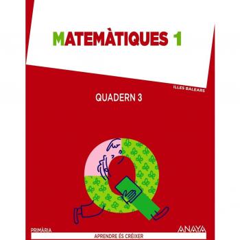 Matemàtiques 1. Quadern 3. (Tapa blanda).