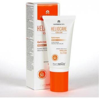 Heliocare Gel Crema Spf 50 Color Brown, 50 Ml