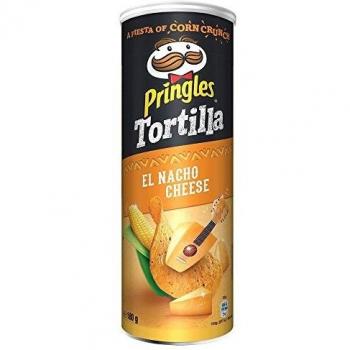 Pringles Tortilla El Nacho Cheese 180g