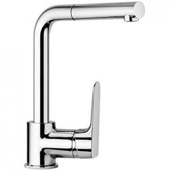 Paini Nove 09CR591/90 – Mitigeur d’Évier Chromé, Douche Orientable