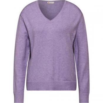 STREET ONE Pullover mit V-Ausschnitt