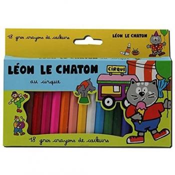 18 Crayons de Couleurs