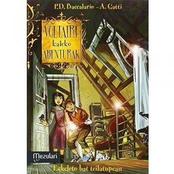 Voltaire kaleko abenturak: Eskeleta bat teilatupena (Tapa blanda).