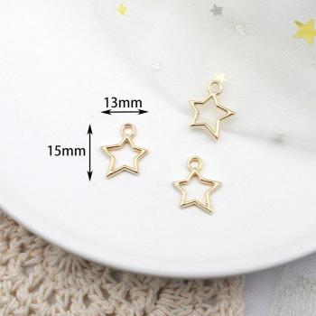 Kit de Joyas: 50 Mini Estrellas en Oro