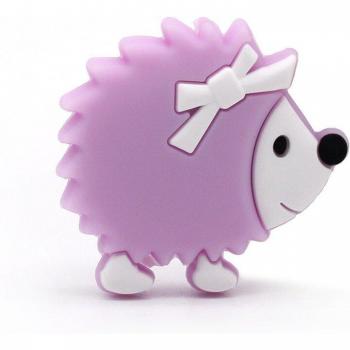 5pcs Baby Pacifier Chain Silicone Hedgehog Beads