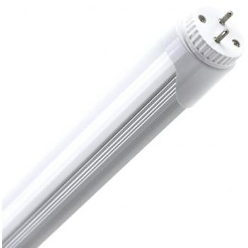 EFECTOLED 150 cm T8 LED-Röhre, Aluminium, 24 W, 120 lm/W, 3000 K Warmweiß, Einseitige Einspeisung, No Flick
