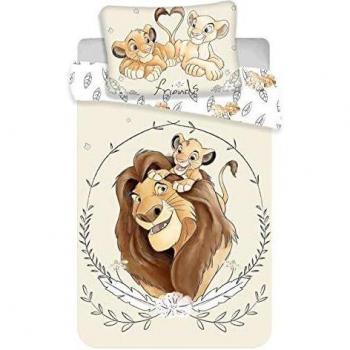 Disney Simba Mufasa Baby Bettwäsche 100% Baumwolle 100x135 cm