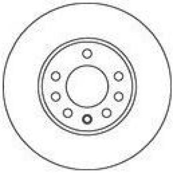 MAPCO Disque de frein 15845 pour OPEL, CHEVROLET, VAUXHALL