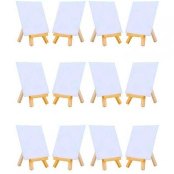Kit Pintura Mini 4x4 con Caballete 8x16cm (12 unidades)