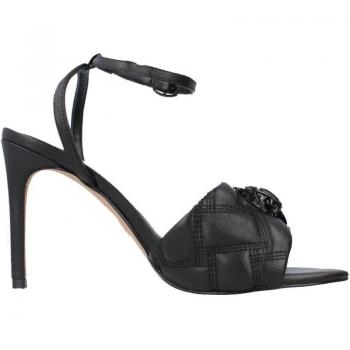 Sandalias de Cuero Negro Kurt Geiger Kensington para Mujer
