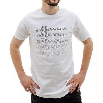 Ellesse Cervati Camiseta Blanca de Manga Corta XS Hombre
