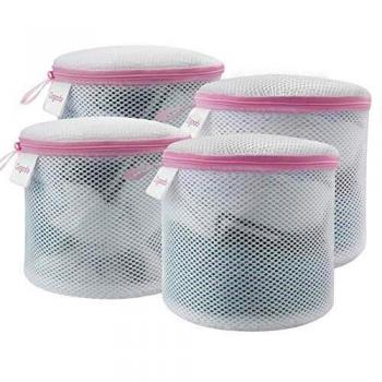 GOGOODA Bra Wash Bag, 4PCS Mesh Laundry Bags for Lingerie