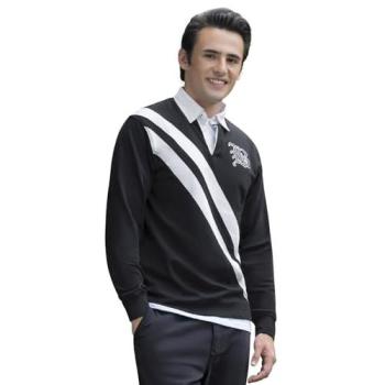 Brian Oak City Rugby Shirt – Men’s Black – Large