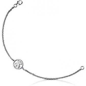 Catenaccio d’argento Tous Camille per donna 17,5 cm