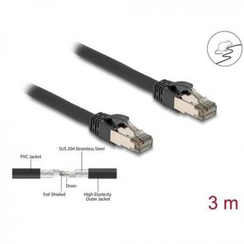 DeLOCK 80242 Cable de Red Cat6a U/FTP 3m