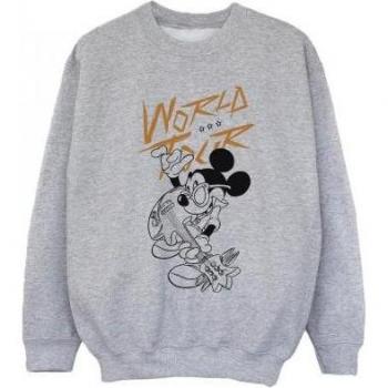 Mickey Mouse Girls' World Tour Sweatshirt