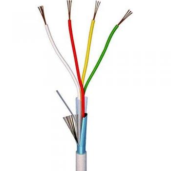 ELAN 70I139 20 m White LiYY Alarm Cable 4 x 0.22 mm²