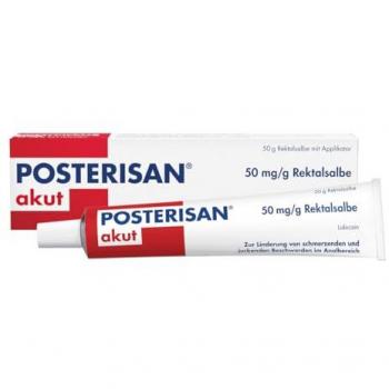 Posterisan akut Rektalsalbe 50 mg/g 50 g
