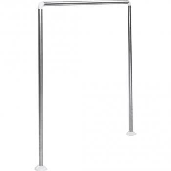 U Shape Shower Curtain Rail 90cm Stainless Steel/Aluminum Alloy