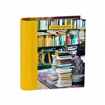 At Home with Books Mini Hardback Address Book (Stationery)