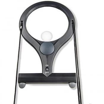 Lupa Carson LumiCraft 2x con Lente Spot 4x y Luz LED