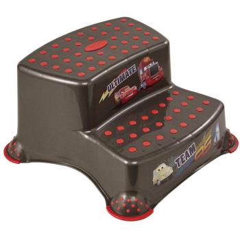 Keeeper Tritthocker Premium Auto‑Tritthocker 2‑stufig, Metallic