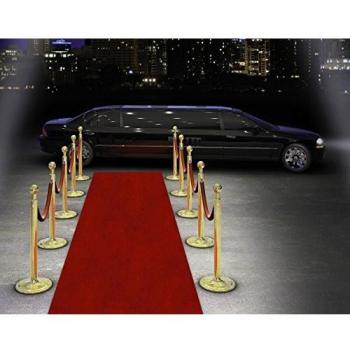 Tapis de Fête Rouge 15m