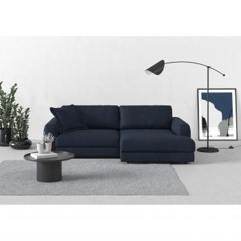 Ecksofa „Bourbon“ – Komfort-Design in Blau