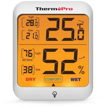 ThermoPro TP53 Thermomètre hygromètre numérique pour maison
