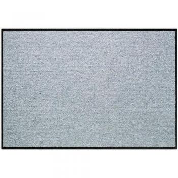 Salonloewe Teppichläufer waschbar, Silbergrau, 75x120 cm