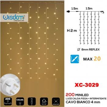 Navidad Brillante Sabiduría 200 Led Xc‑3029