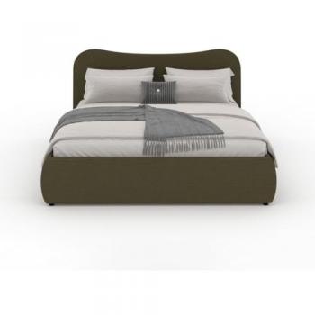 CôteVelours Lit Coffre Vert 140x190