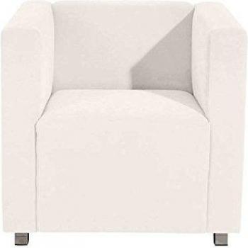 Velourscreme Sessel Max Winzer Cana