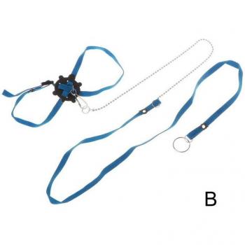 Pet Leash and Harness Set for Gerbils, Lizards, and Turtles