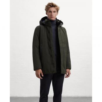 Parka Ecoalf verde para hombre