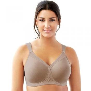 Glamorise Wirefree Seamless Support Bra 36-DD Tan