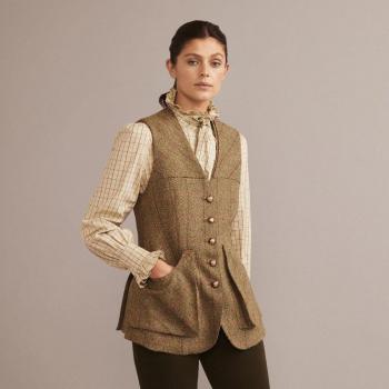 Tweed Chaleco Mujer Verhunt
