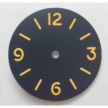 34.3MM Sterile Luminous Dial for ETA 6497