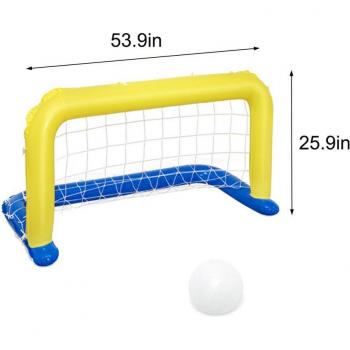 But de football gonflable pour piscine