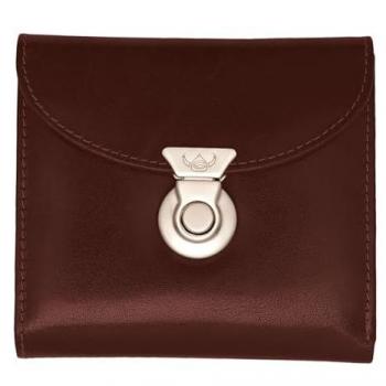 Golden Head Business Card Holder mit RFID-Blocker aus Rindsleder